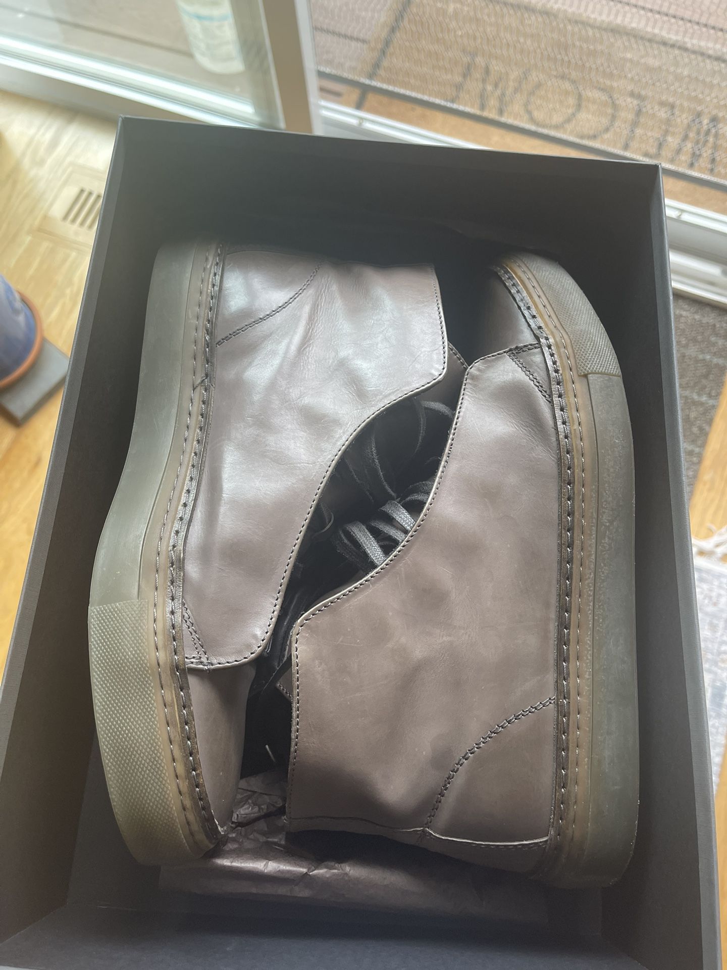 John Varvatos Reed Hidden Lace Mid Top