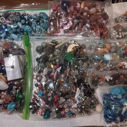 Beads Lot 3 Lbs. !!