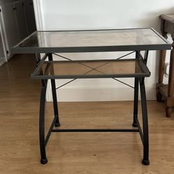 Metal/Glass Desk