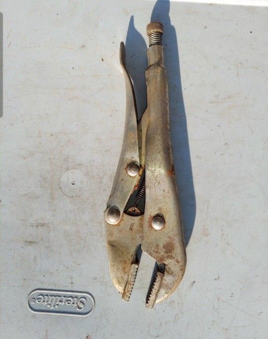 Vintage OXWALL Grip Vise Pliers Made In Japan