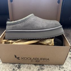 Kookaburra Ugg Platform Slippers 