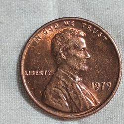 1979 No Mint Mark D Penny