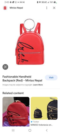 Red Backpack