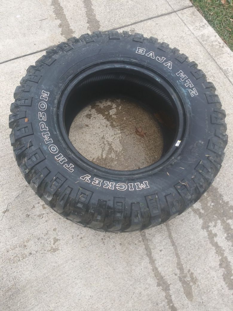 Mickey Thompson size 17 mud tire