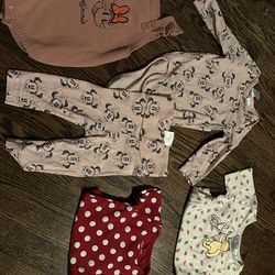 Disney clothes lot 3-6 months baby