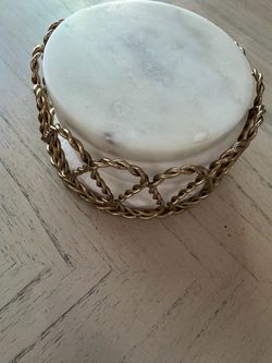 Set of 4 marble coasters