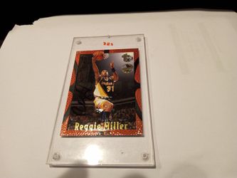Reggie Miller Autographed Card