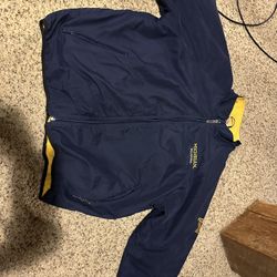 Embroidered Michigan Jacket Size Large