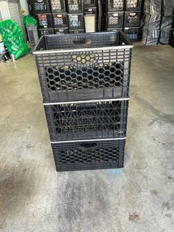 Stackable crates