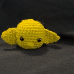 Crochet Yoda Head 