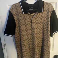 coach polo tee