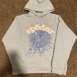 Sky Blue Sp5der Hoodie