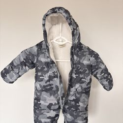 First Impressions Baby Boys Camo Quilted Snowsuit