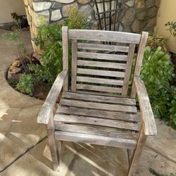 Outdoor Wood Chair