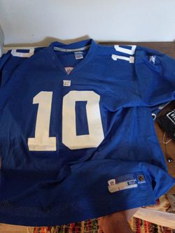 New York Giants eli manning NFL equipment on field Reebok size 52 brand new