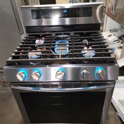 Stove Gas 5 burners Samsung Stainless Steel 