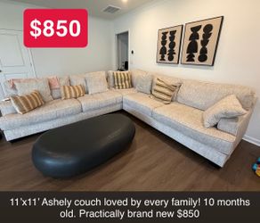Ashley Sectional Sofa 11x11