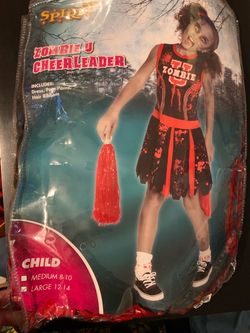 Zombie cheerleader costume