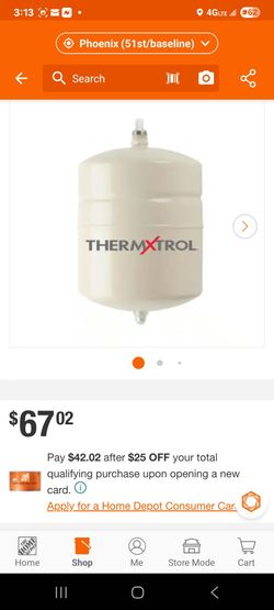 Tank valued at $70 asking $35