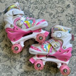 Girls Roller Skates 13C to 3Y
