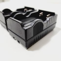 2pcs GTL Dual Rechargeable Battery Travel GTL Charger  For Lithium Li-ion Battery