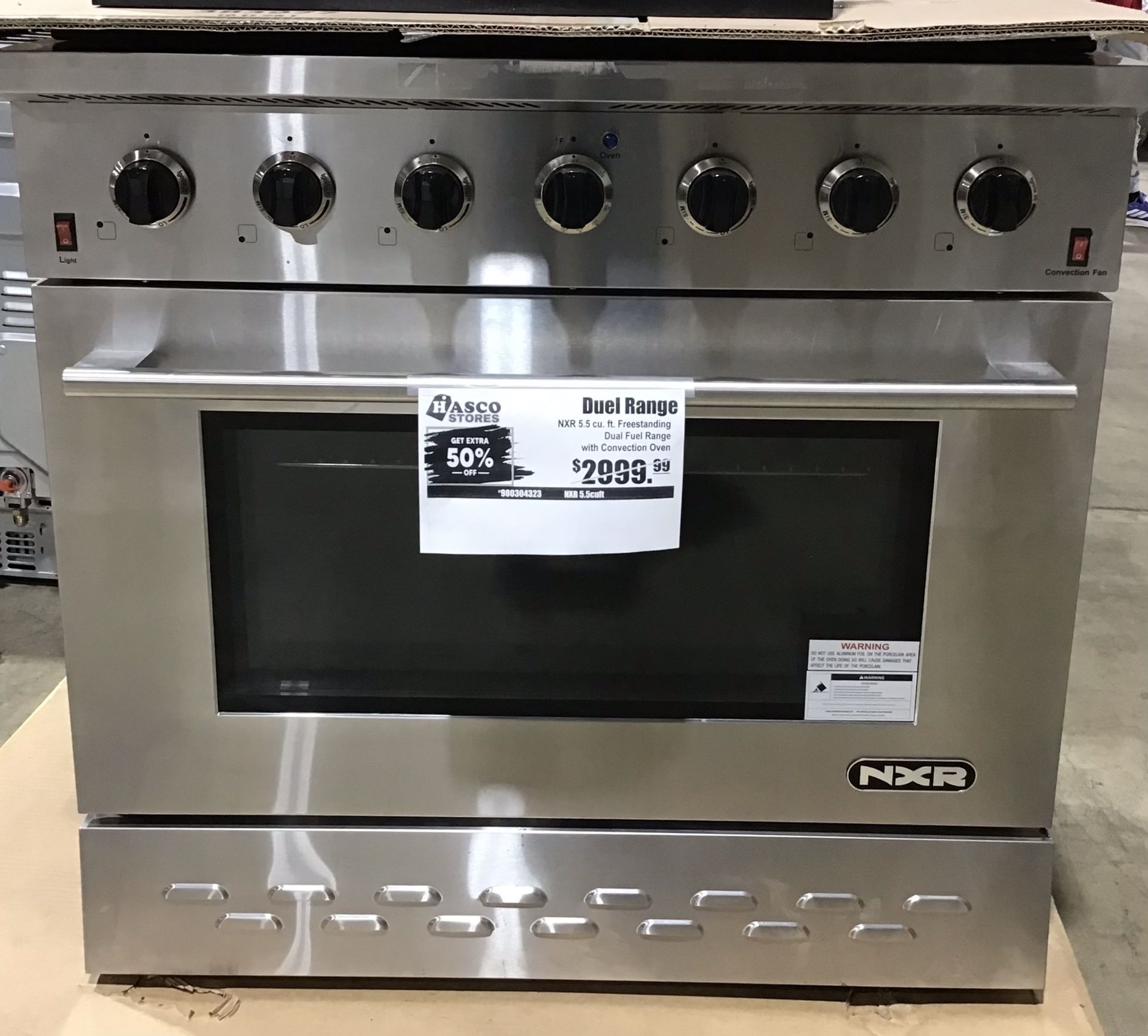 Freestanding Convection Oven