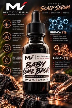 Copper scalp hair serum
