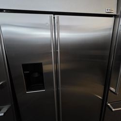 48" GE MONOGRAM BUILT IN STAINLESS STEEL REFRIGERATOR