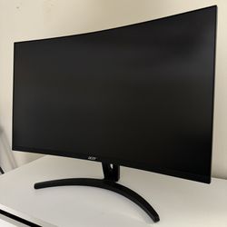 Acer 144 HZ 27” Curved Gaming Monitor