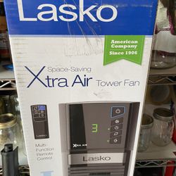 Lasko Xtra Air 48 in. Oscillating Tower Fan with Nighttime Setting and  Remote Control for Sale in Portland, OR - OfferUp