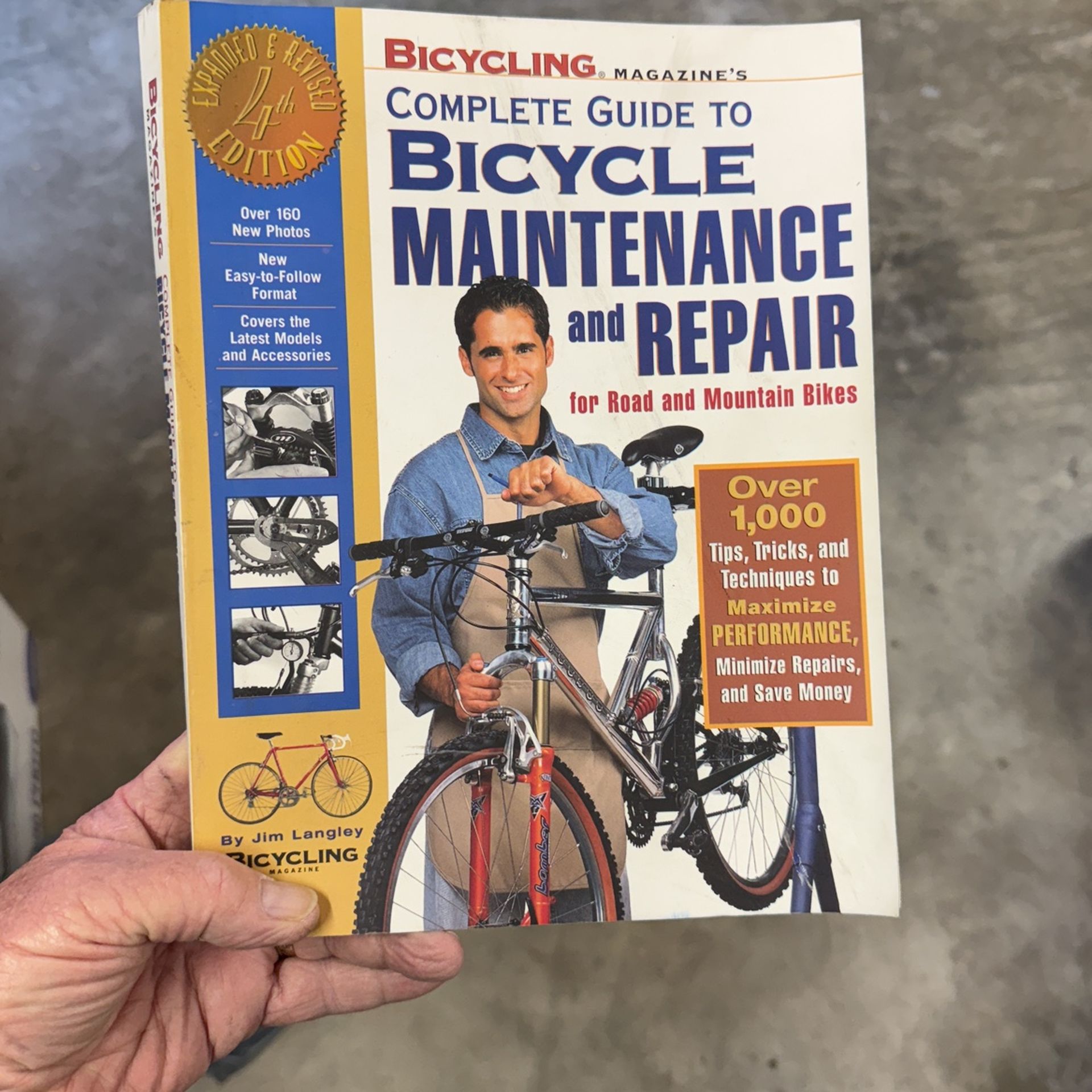 Bicycle Maintenance And Repair Book
