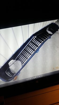 1969 Camaro blem black Standard Grill
