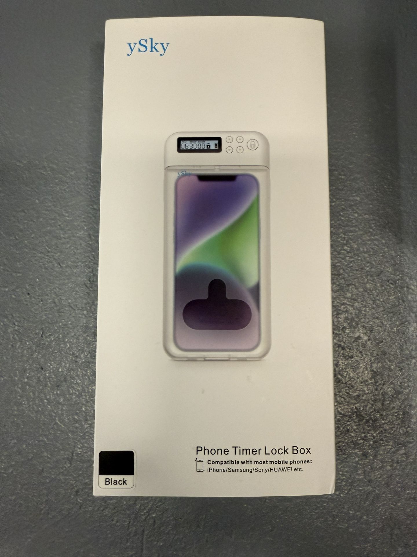 ySky Phone Timer Lock Box (Brand new)