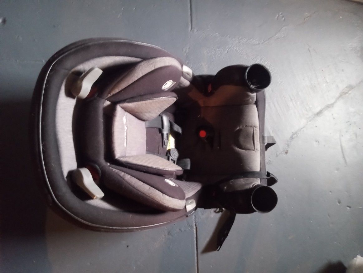Black And Grey Car Seat