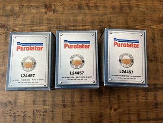 Purolator L24457 engine oil filter (3 pcs) NEW