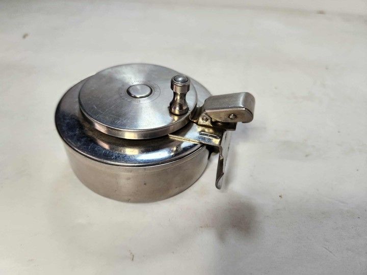 Vintage Humphreys Model 4A Fly Fishing Reel Stainless Steel River Denver