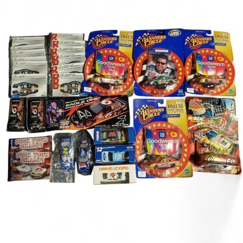 Assorted Die-Cast NASCAR Cars Collection
