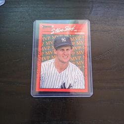 Steve Sax Dunrusd 90 Card.