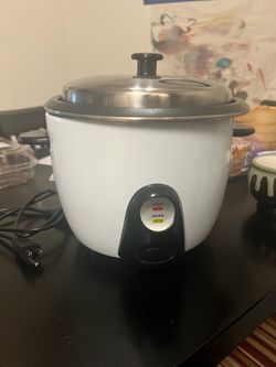 White rice cooker