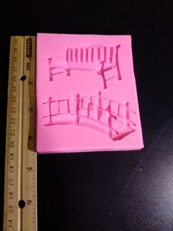 Silicon Mold For Fondant Or Chocolate $8