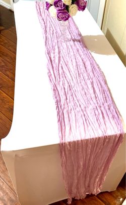 Lilac Table runners