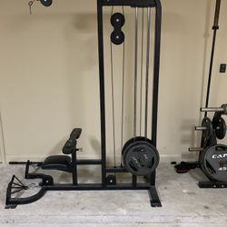 Plate Loaded Lat Machine 