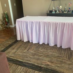 Tablecloth for sale 6 ft