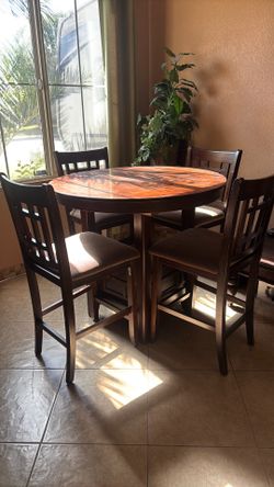 Table and chairs