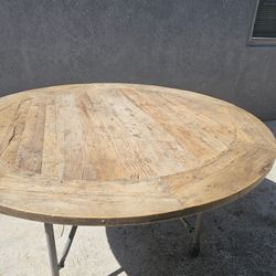 Restoration Industrial Style Table