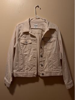 Beige Cotton Jean jacket
