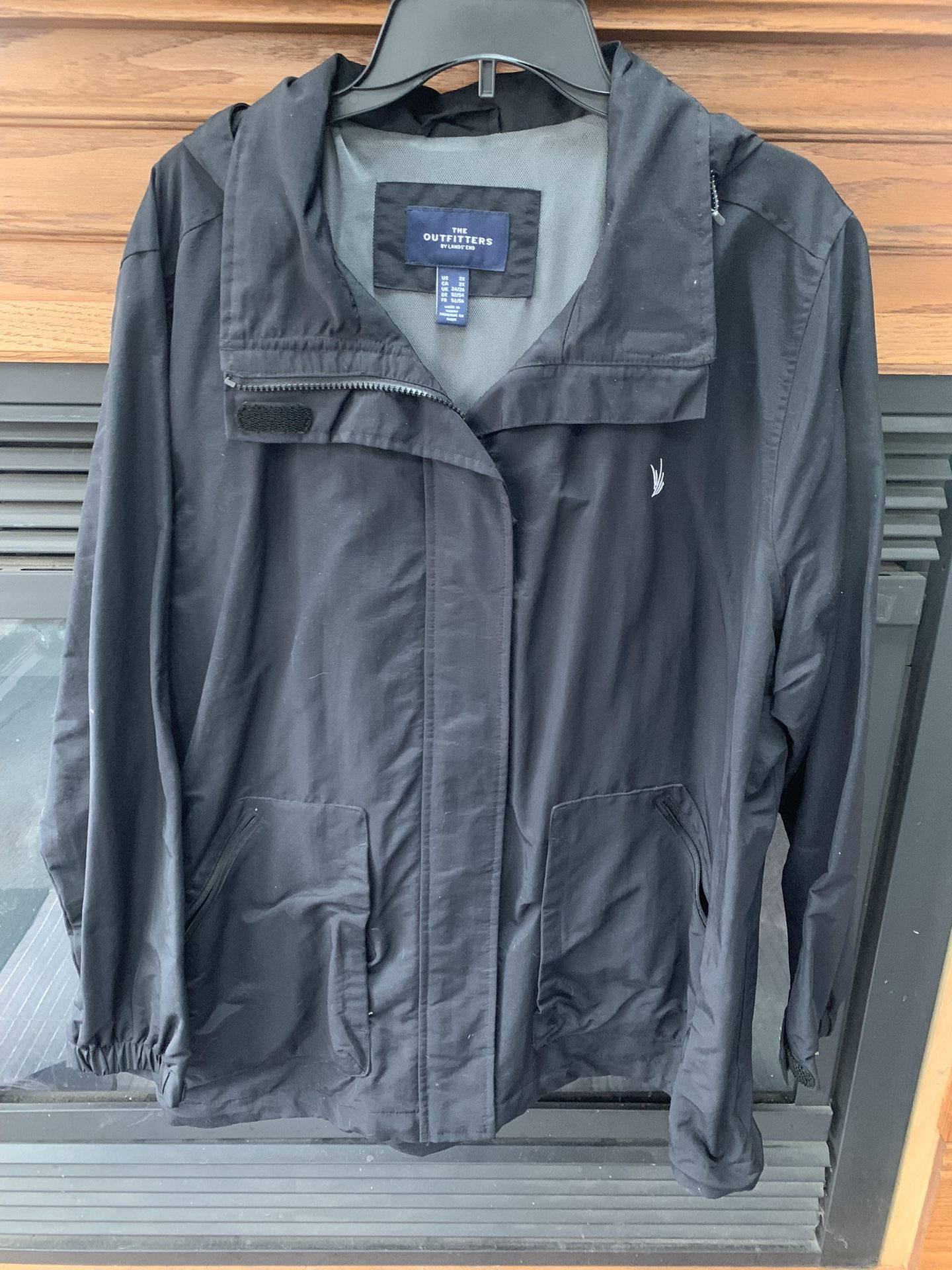 Mens Lands End Jacket Waterproof