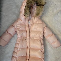 Gap Puffer Jacket Light Pink 4T