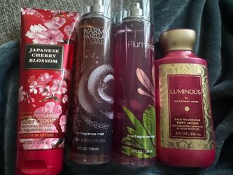 Bath & Body bottles