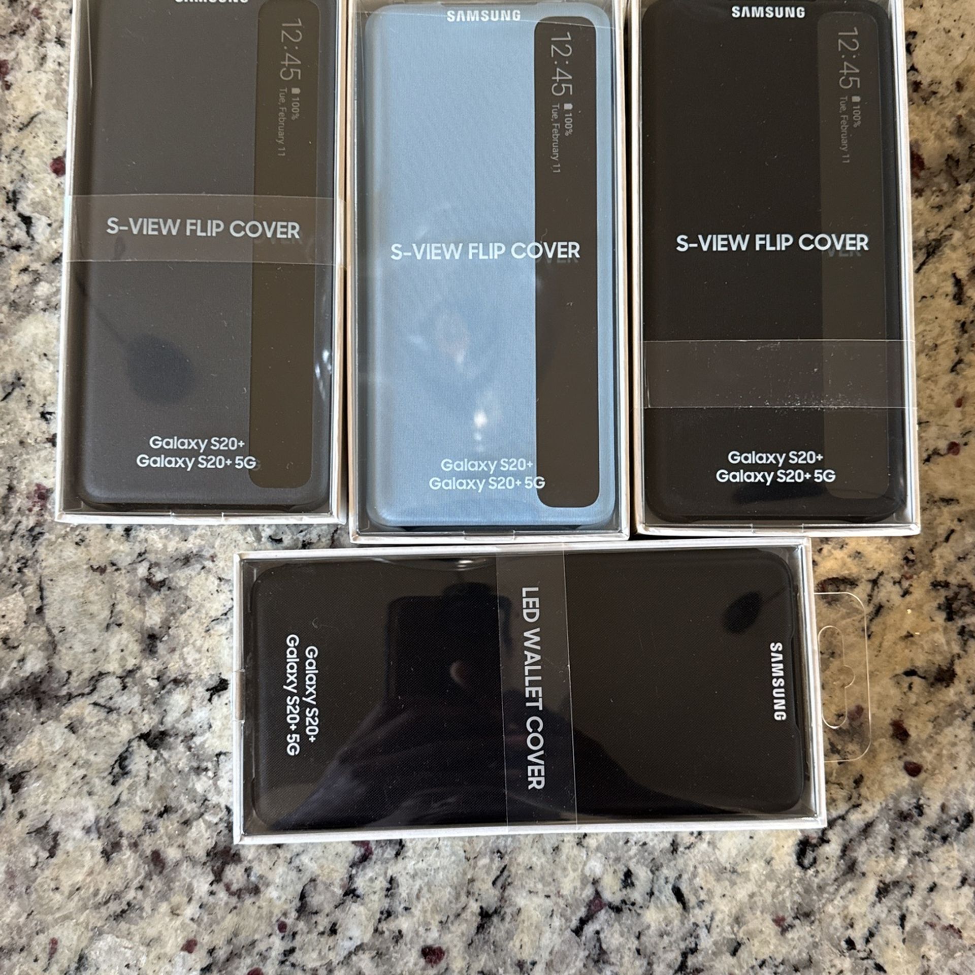 Samsung S20+ 5g Covers- 4 Count